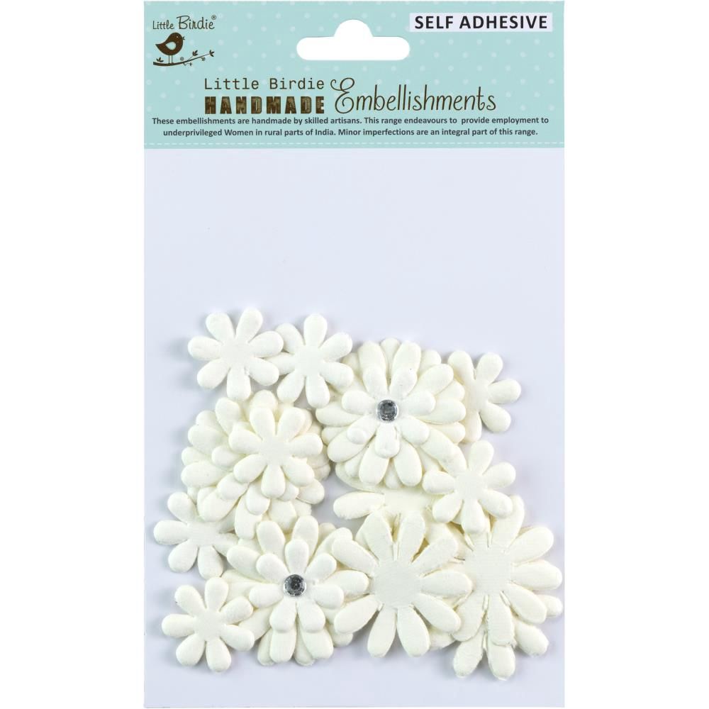 Little Birdie -Fleurs Kyla Shabby Chic, 16 pièces