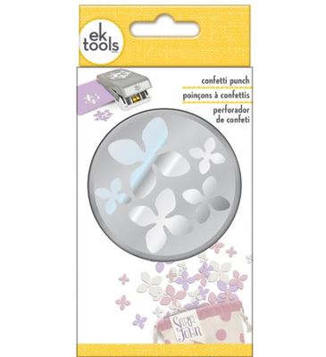 EK Tools - Poinçons format large «Hortensia Confetti»