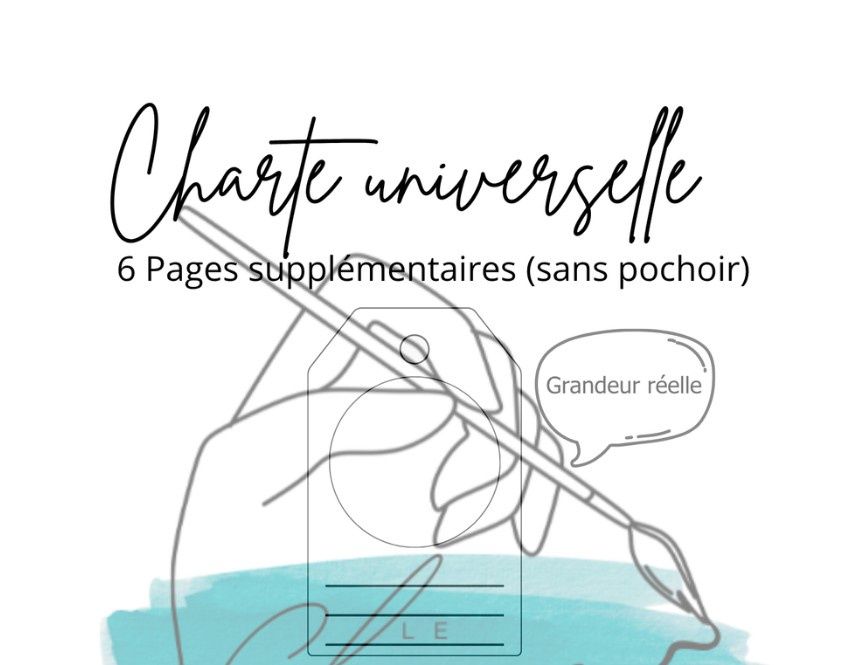 Le Chaos créatif - Charte Universelle Rond, feuille aditionnelle