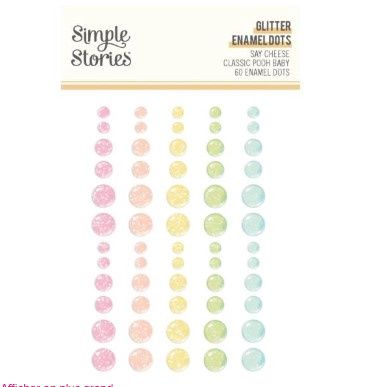 Simple Stories - Enamel Dots Say Cheese Classic Pooh Baby