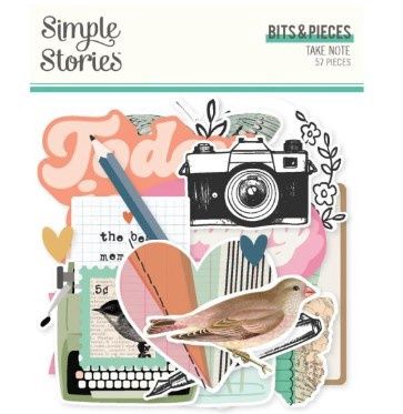 Simple Stories - Éphémèras Bits Take Note