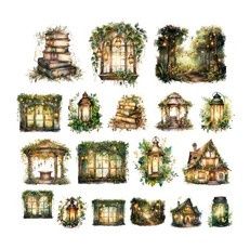 Simply Stated design - Éphémèras Éléments de la collection Forest Fairy Tales