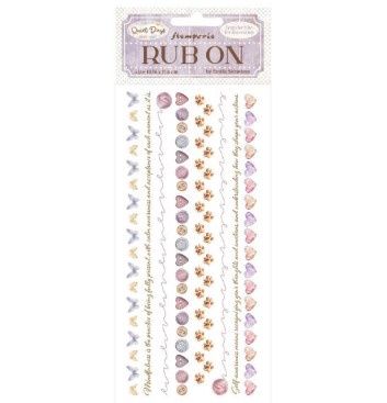 Stamperia - Rub-On Washi Quiet Days