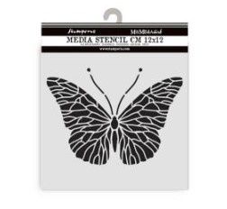 Stamperia - Stencil Papillon de la collection Quiet Days