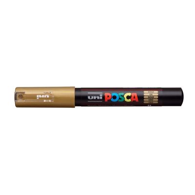 POSCA marqueurs «Peinture acrylique» couleurs «Pointe extra-fine Or 0.7 mm» 1 pièce