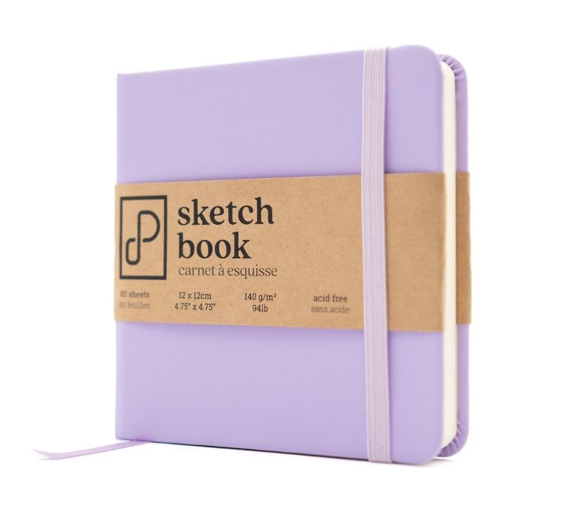 Prism Studio - Sketch Book «Lilas rêveur» 4"X4"