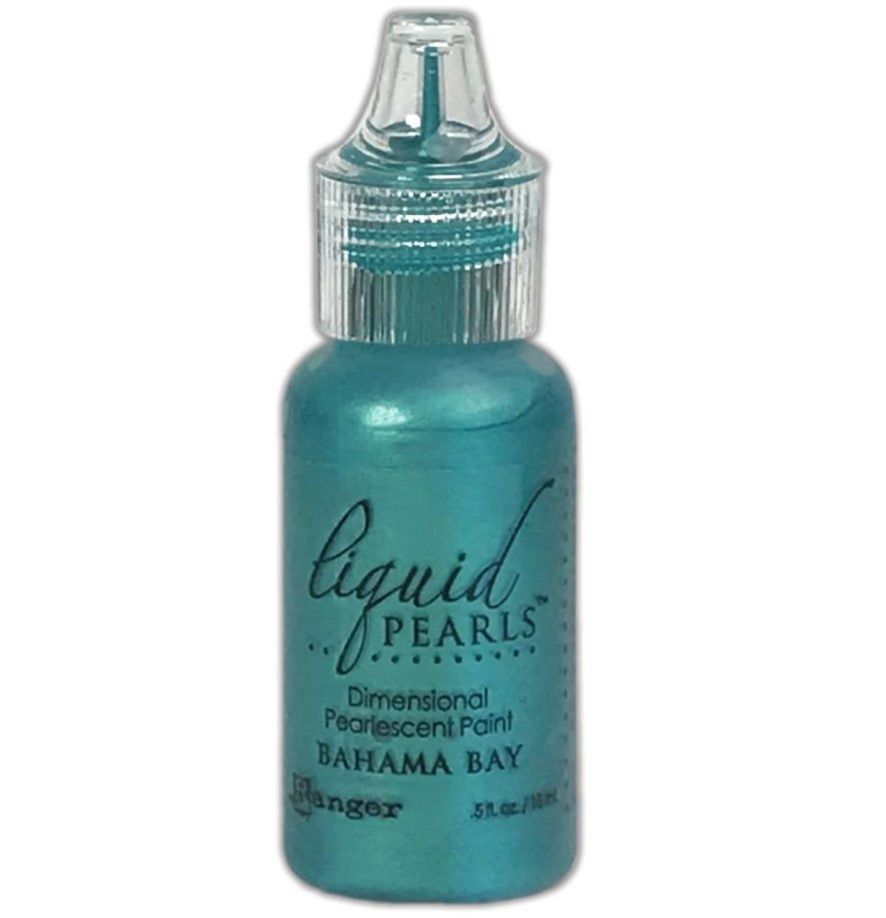 Liquid Pearls - Peinture dimensionelle «Bahamas Bay»