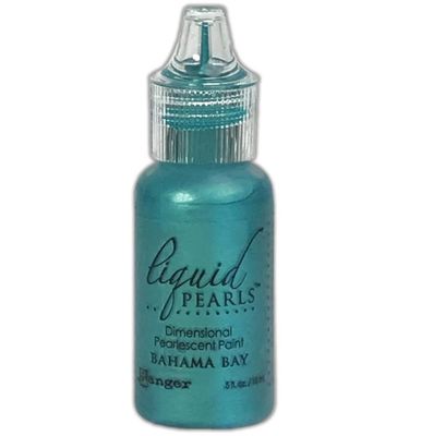 Liquid Pearls - Peinture dimensionelle «Bahamas Bay»