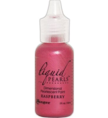 Liquid Pearls - Peinture dimensionelle «Raspberry»