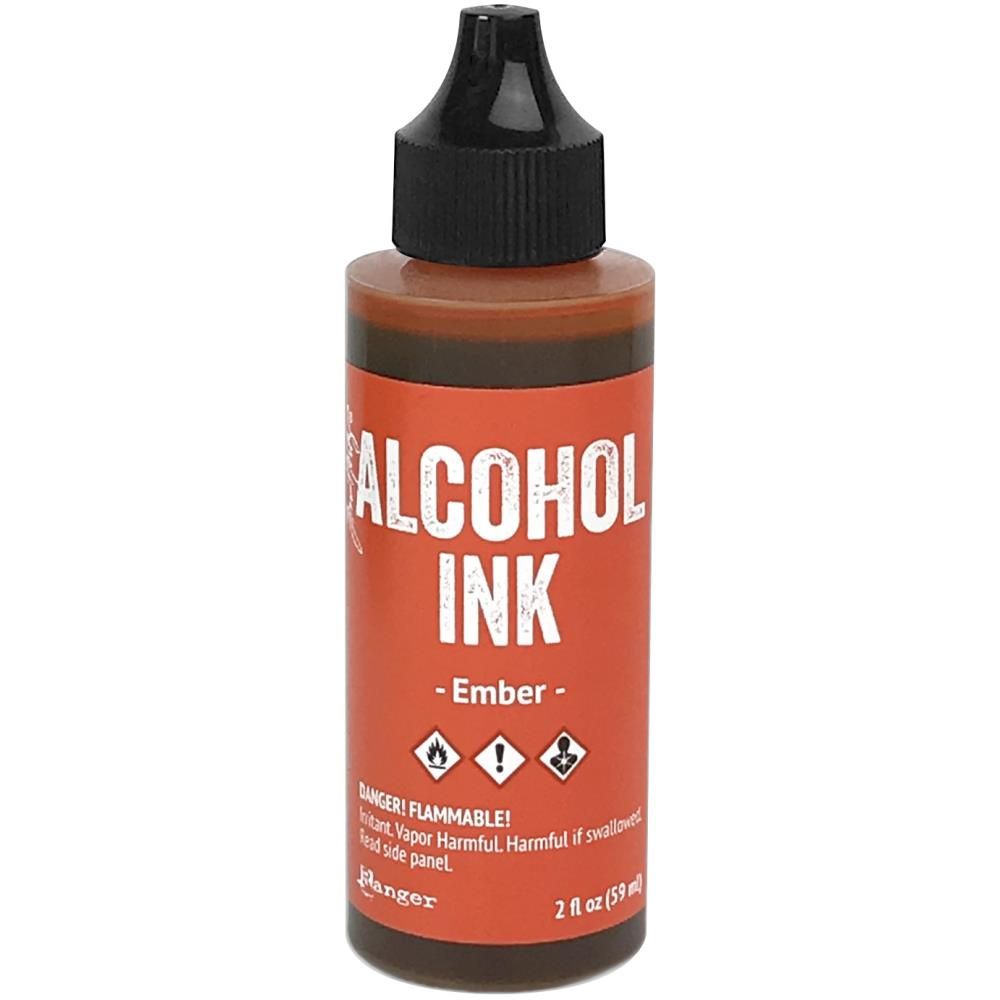 LIQUIDATION-Tim Holtz - Alcohol Ink couleur «Ember» 2 oz(Le prix indiqué est déjà à 50% de rabais)