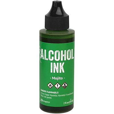 LIQUIDATION-Tim Holtz - Alcohol Ink couleur «Mojito» 2 oz(Le prix indiqué est déjà à 50% de rabais)