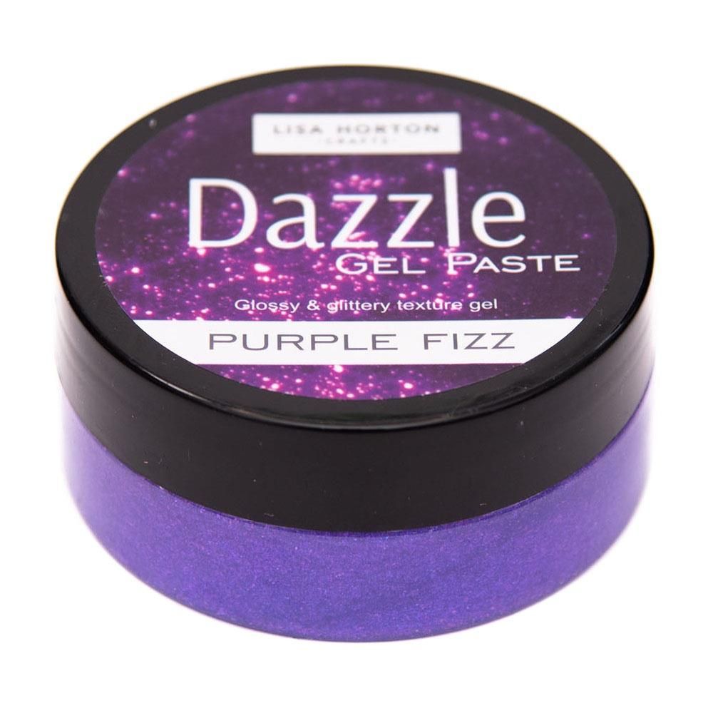 LIQUIDATION!!! Lisa Horton - Dazzle Gel Paste «Purple Fizz»(Le prix indiqué est déjà réduit de 40%)