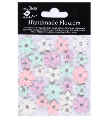 Little Birdie - Fleurs Fairy Garden, 25 pièces