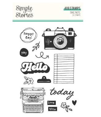 Simple Stories - Étampe Take Note