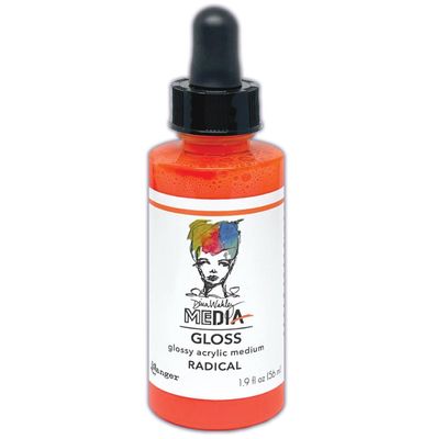 Dina Wakley - Acrylic Gloss Neon «Radical» 2 oz