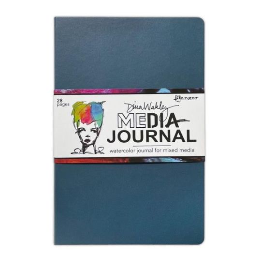 NOUVEAUTÉ! Dina Wakley - Art Journal et Mixed Media 6"x9" 28 pages