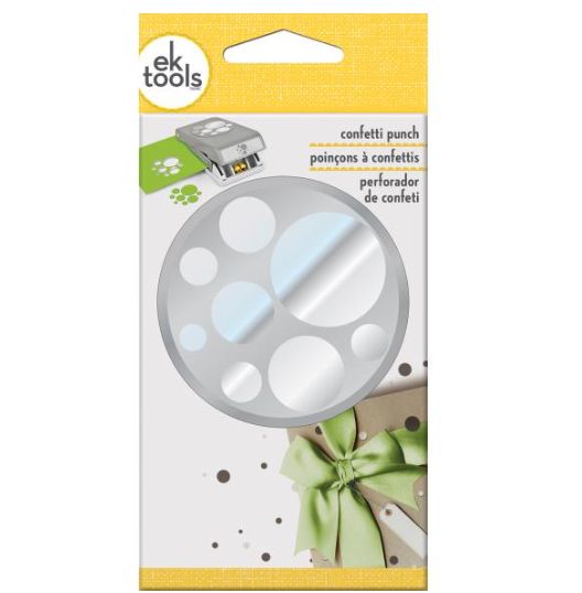 NOUVEAUTÉ! EK Tools - Poinçons format large «Point de Confettis»