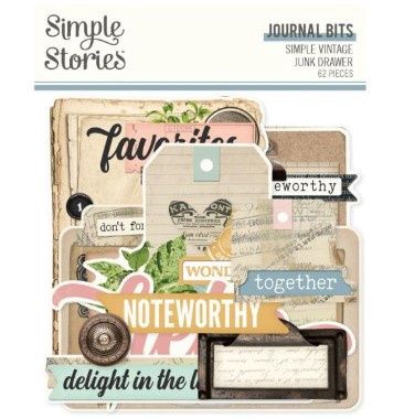 Simple Stories - Éphémèras Bits Simple Vintage junk Drawer