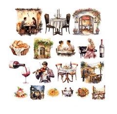 Simply Stated design - Éphémèras Éléments Date Night