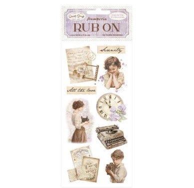 Stamperia - Rub-On Vintage Quiet Days