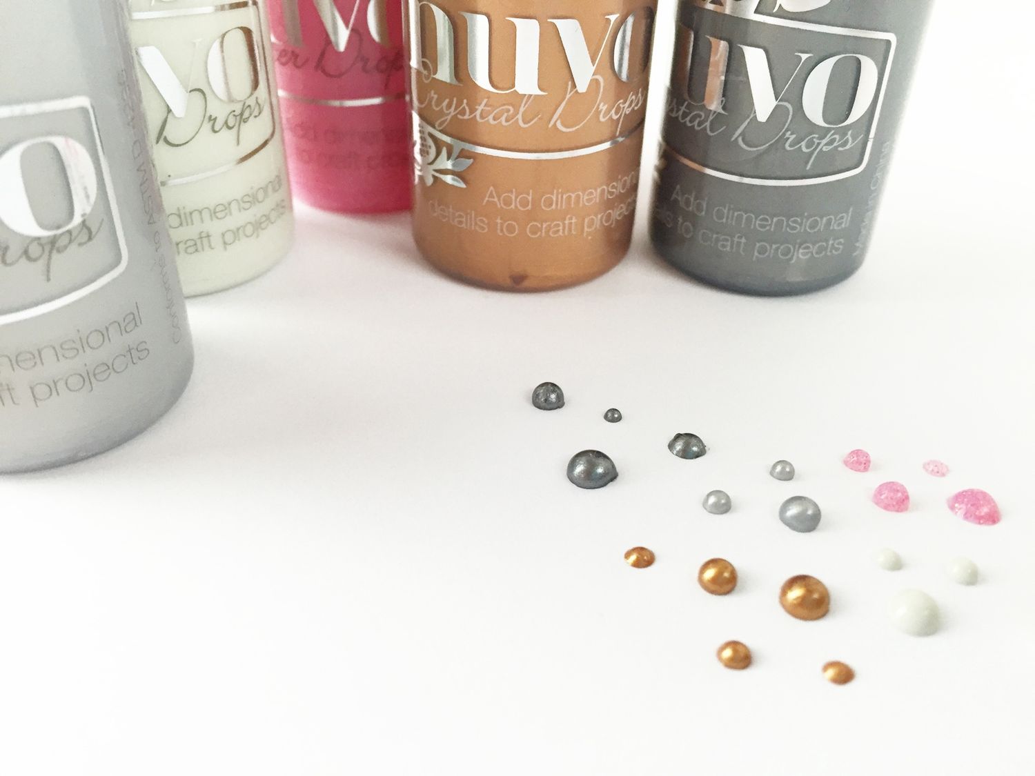 NUVO - Glitter Drops couleur «Gloss Apple green» 669N