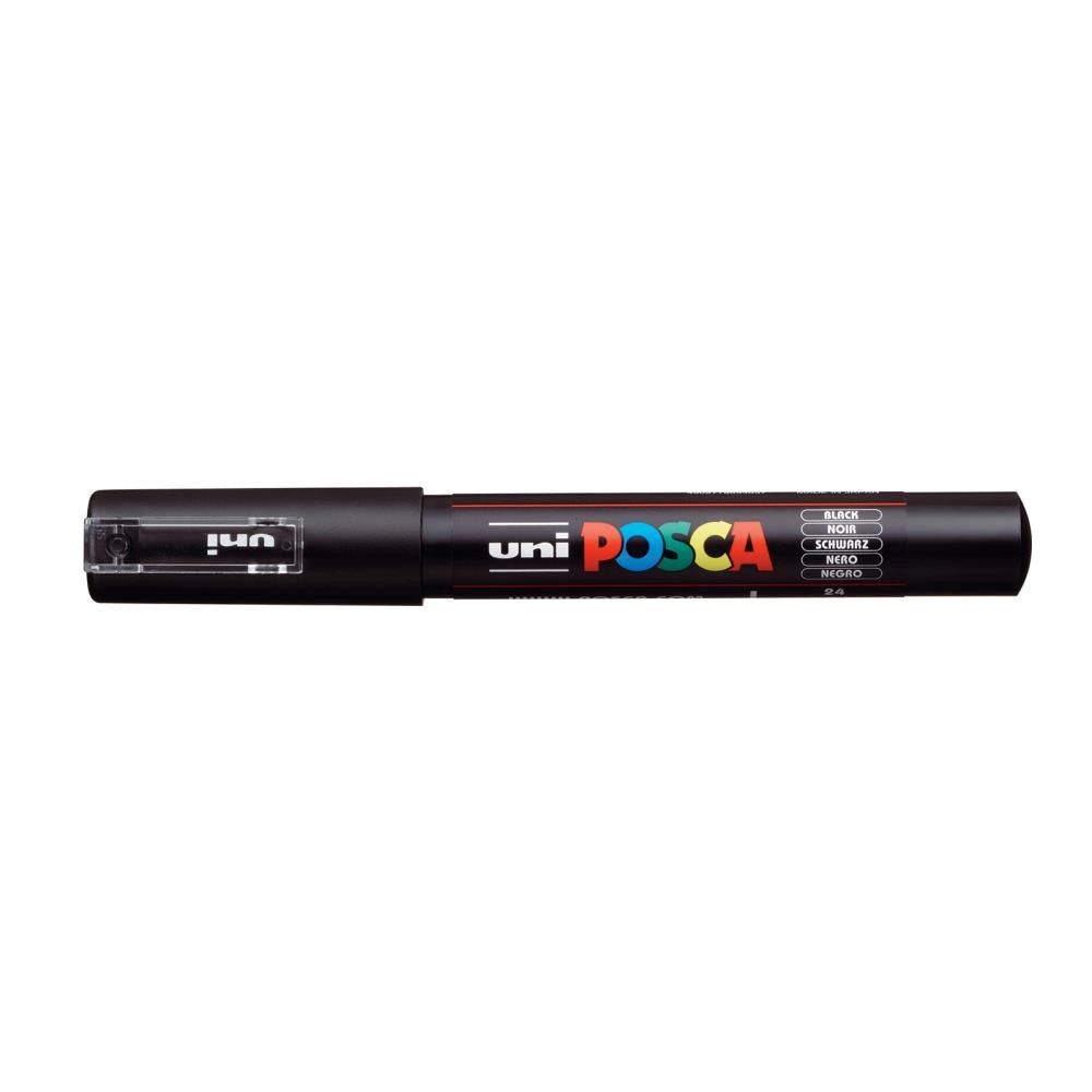 POSCA marqueurs «Peinture acrylique» couleurs «Pointe extra-fine Noir 0.7 mm» 1 pièce