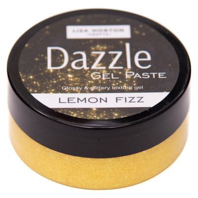 LIQUIDATION!!! Lisa Horton - Dazzle Gel Paste «Lemon Fizz»(Le prix indiqué est déjà réduit de 40%)