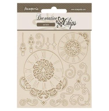Stamperia - Chipboard Horloges Quiet Days