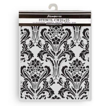 Stamperia - Stencil Tapisserie Baroque Quiet Days