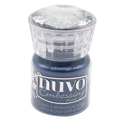 Nuvo - Poudre à embosser «Blue Depths»