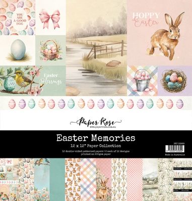 LIQUIDATION!!! Paper Rose - Papier 12x12 Easter Memories  (Le prix indiqué est déjèa réduit de 40%)