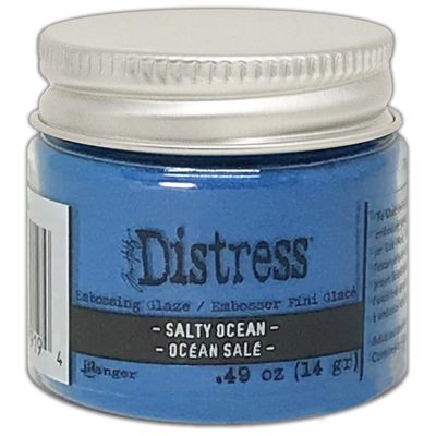 Distress - Embossing Glaze «Salty Ocean»