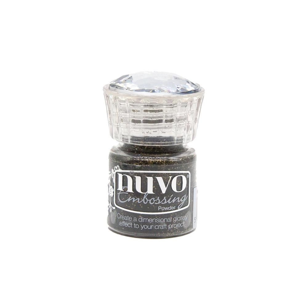 LIQUIDATION!!! Nuvo - Poudre à embosser «Carbon Sparkle» (le prix indiqué est déjà réduit de 40%)