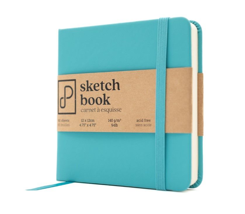 Prism Studio - Sketch Book «Bleu Sarcelle perdu» 4"X4"