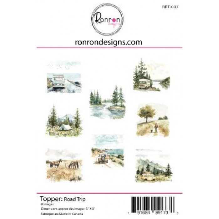 Ronron Designs - Topper «Road trip»