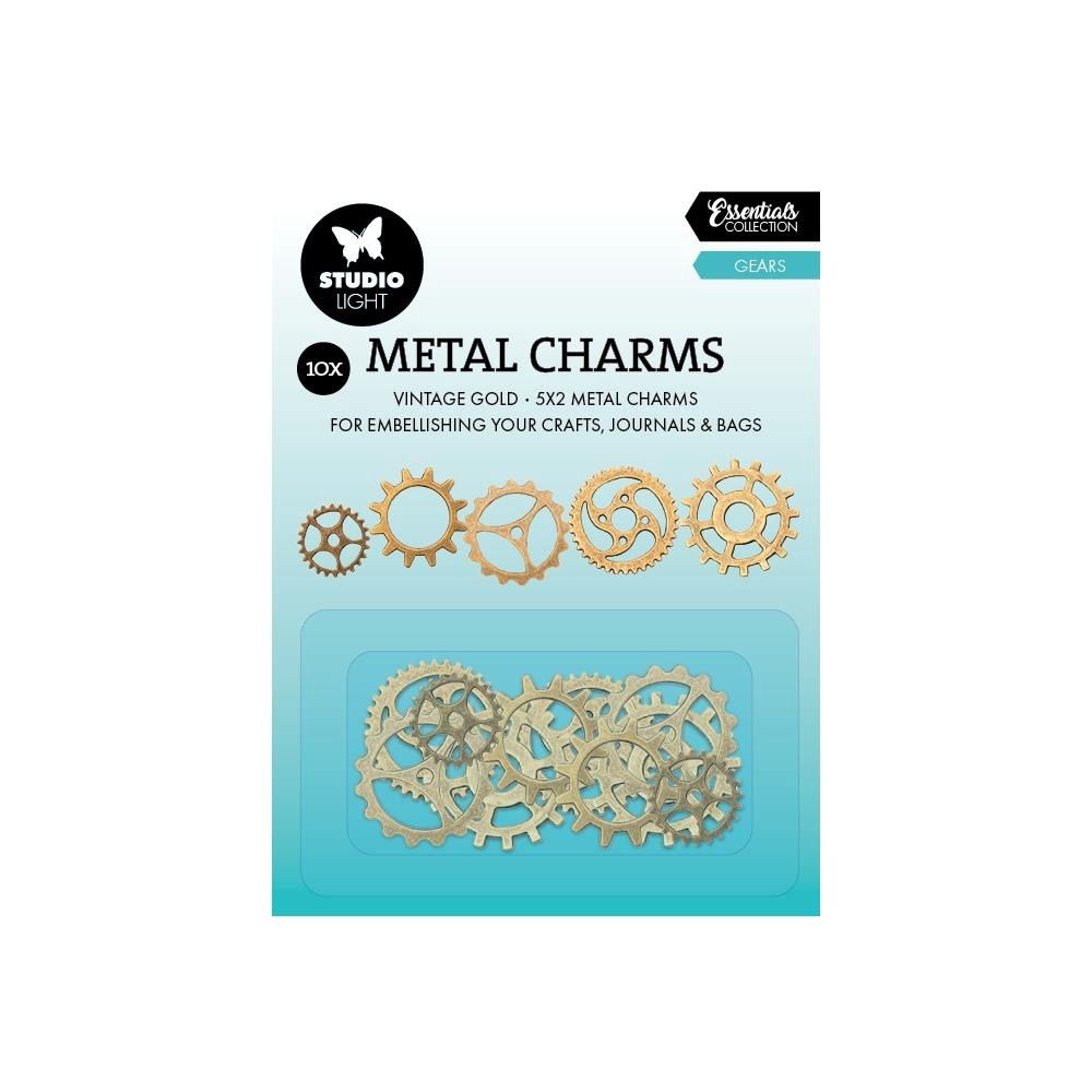 Studio Light - Charms en métal de la colletion Essentials «Gears » #03