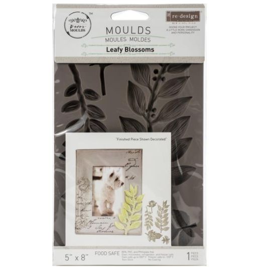 Prima Marketing - Moule Re-Design «Leafy Blossoms»