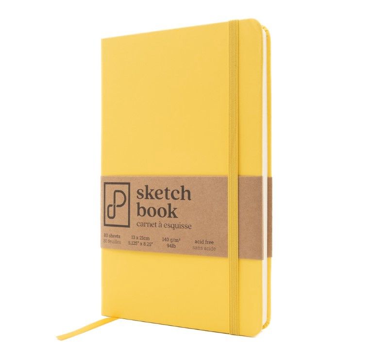Prism Studio - Sketch Book «Jaune Graffiti» 5"X8"