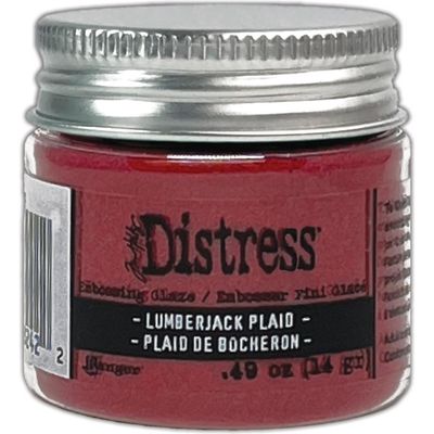 Distress - Embossing Glaze «Lumberjack Plaid»