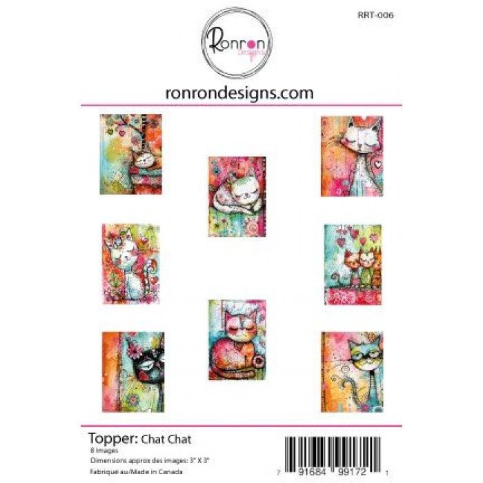 Ronron Designs - Topper «Chat Chat»
