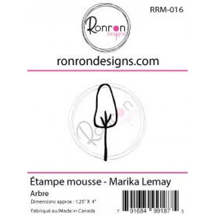 Ronron Designs - Étampe en mousse «Arbre»