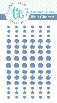 Taylored Expressions - Enamel Dots «Blue Cheese» 84pcs