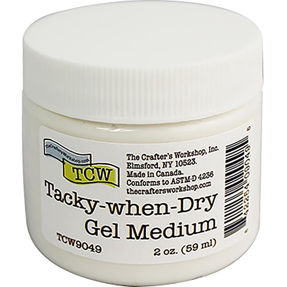 TCW - Gel Médium «Tacky When Dry» 2oz