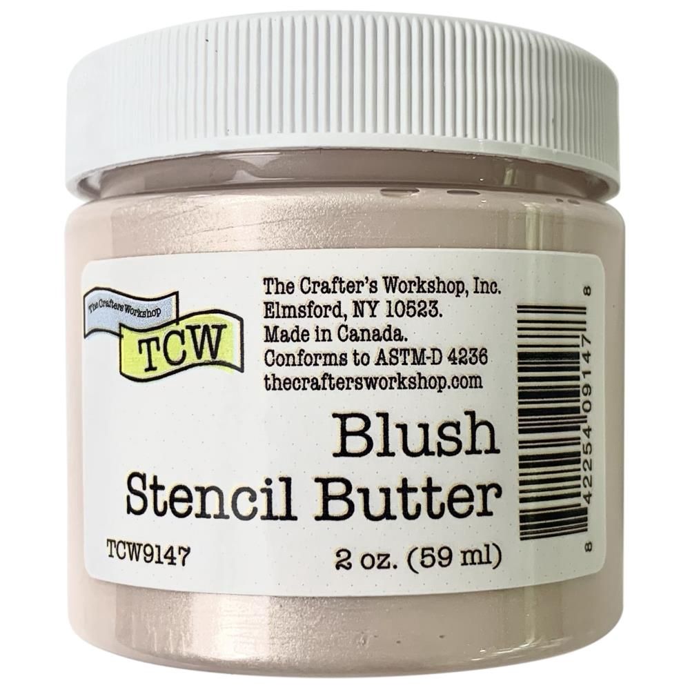 TCW - Stencil Butter couleur «Blush» 2 oz