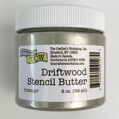 TCW - Stencil Butter couleur «Driftwood» 2 oz