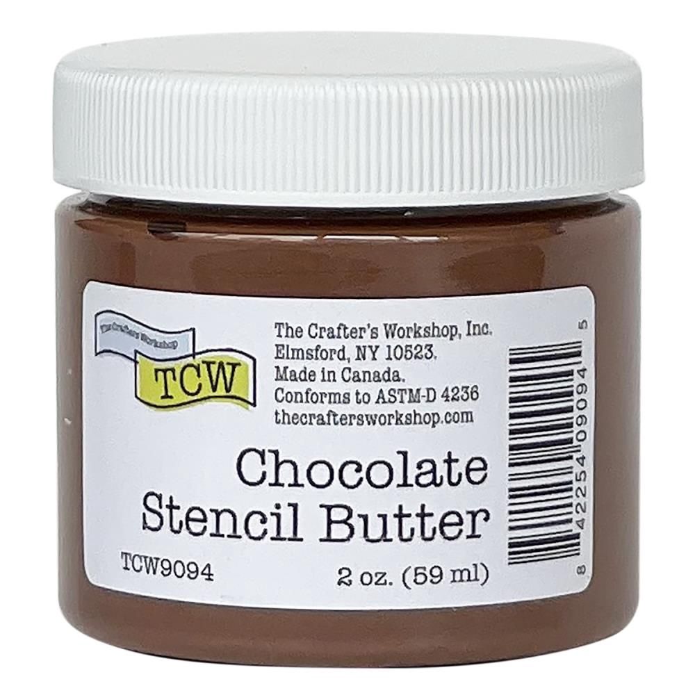 TCW - Stencil Butter couleur «Chocolate» 2 oz