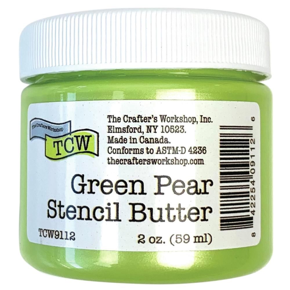 TCW - Stencil Butter couleur «Green Pear» 2 oz