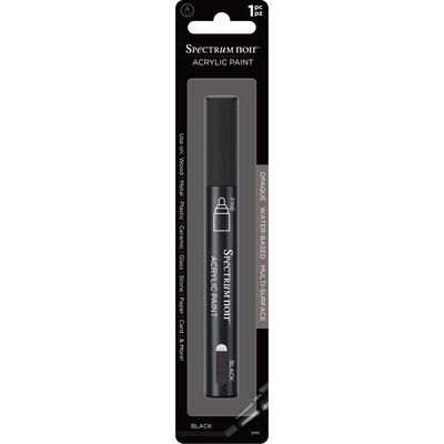 Spectrum Noir - marqueurs «Peinture acrylique» couleurs «Noir» 1 pièce