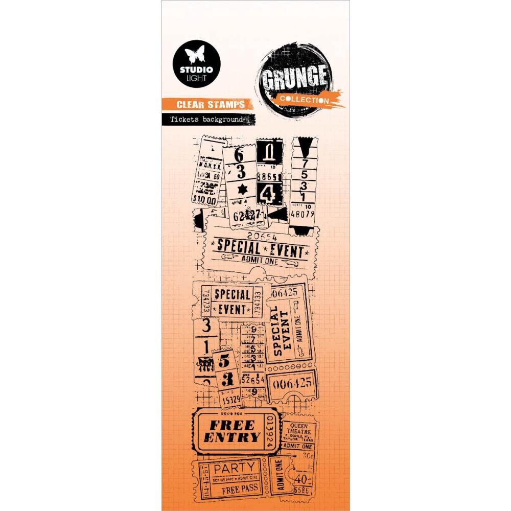 Studio Light - Estampe «Tickets Background» 1 pièce