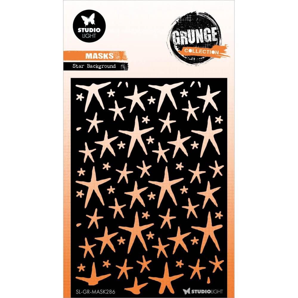 Studio Light - Stencil Collection Grunge «Star Background» # 286
